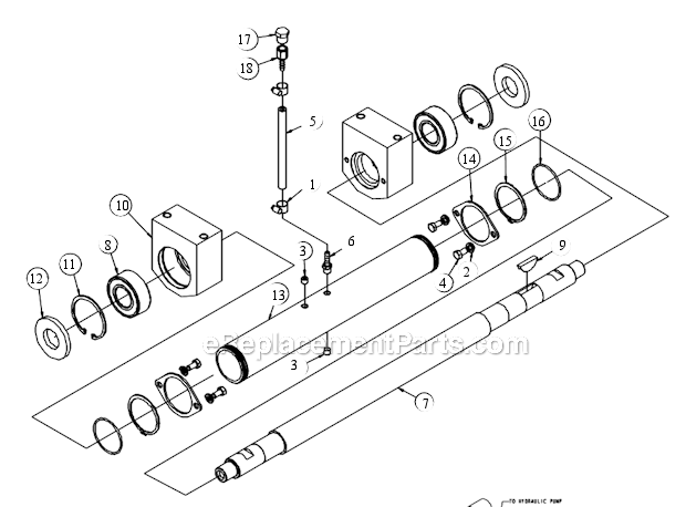 Page W Diagram and Parts List for MK-4024KB  MK Diamond Concrete Saw